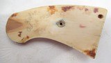 NICE EARLY COLT NEW SERVICE 44-40 REVOLVER from COLLECTING TEXAS – CARVED IVORY GRIPS with TOOLED HOLSTER - 6 of 21