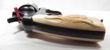 NICE EARLY COLT NEW SERVICE 44-40 REVOLVER from COLLECTING TEXAS – CARVED IVORY GRIPS with TOOLED HOLSTER - 13 of 21