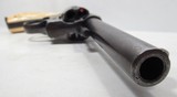 NICE EARLY COLT NEW SERVICE 44-40 REVOLVER from COLLECTING TEXAS – CARVED IVORY GRIPS with TOOLED HOLSTER - 17 of 21