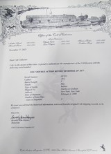 ANTIQUE COLT 1877 LIGHTNING REVOLVER with “CITY – COLUMBIA, S.C.” MARKINGS from COLLECTING TEXAS – SHIPPED 1898 - 19 of 19