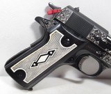 BEAUTIFUL COLT 38 SUPER from COLLECTING TEXAS – MADE 1956 – DENISE THIRION ENGRAVED - 6 of 18