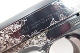 BEAUTIFUL COLT 38 SUPER from COLLECTING TEXAS – MADE 1956 – DENISE THIRION ENGRAVED - 4 of 18