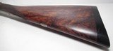 FINE ANTIQUE MORTIMER BEST BOXLOCK DOUBLE BARREL 12 GAUGE from COLLECTING TEXAS – MADE 1896 – ORIGINAL OAK and LEATHER CASE - 18 of 25