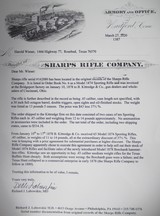 SHARPS MODEL 1874 RIFLE from COLLECTING TEXAS – SHIPPED 1878 – REAL TEXAS BUFFALO RIFLE - 22 of 22