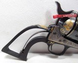 1981 COLT S.A.A. 44 SPECIAL REVOLVER from COLLECTING TEXAS – ALVIN WHITE ENGRAVED with GOLD LINE – IVORY GRIPS - 9 of 25