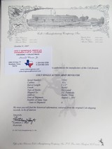 ANTIQUE TEXAS COWBOY COLT SINGLE ACTION ARMY .45 REVOLVER from COLLECTING TEXAS – SHIPPED 1891 - 20 of 20