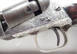 VERY FINE COLT 1849 POCKET REVOLVER from COLLECTING TEXAS – FACTORY ENGRAVED with BURL WALNUT GRIPS - 4 of 17