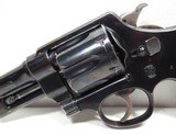 NICE ORIGINAL PRE-WWII SMITH & WESSON 38/44 HEAVY DUTY REVOLVER from COLLECTING TEXAS – FACTORY LETTER INCLUDED – SHIPPED 1935 - 3 of 25