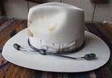 AMERICAN HAT COMPANY “COWPUNCHER” COWBOY HAT from COLLECTING TEXAS – SHIPPED to HUNTSVILLE, TEXAS for RODEO COWBOY JIMMY YOUNGBLOOD - 3 of 15