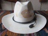 AMERICAN HAT COMPANY “COWPUNCHER” COWBOY HAT from COLLECTING TEXAS – SHIPPED to HUNTSVILLE, TEXAS for RODEO COWBOY JIMMY YOUNGBLOOD - 2 of 15