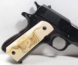 OUTSTANDING COLT GOVERNMENT MODEL 1911 PISTOL from COLLECTING TEXAS – SHIPPED to AUSTIN, TEXAS in 1947 – IVORY GRIPS - 2 of 20