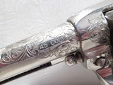 FACTORY ENGRAVED COLT SINGLE ACTION ARMY .45 REVOLER with TEXAS FAMILY & TEXAS RANGER HISTORY from COLLECTING TEXAS - 10 of 25