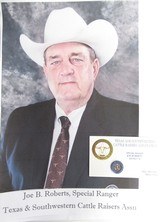 ORIGINAL COLT S.A.A. 45 REVOLVER from COLLECTING TEXAS – OWNED by TEXAS &SOUTHWESTERN CATTLE RAISER ASSOC. SPECIAL RANGER JOE ROBERTS - 19 of 25