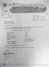 FACTORY ENGRAVED COLT SINGLE ACTION ARMY 45 REVOLVER from COLLECTING TEXAS – SHIPPED to KANSAS in 1901 – PEARL GRIPS - 18 of 18