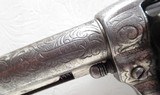 FACTORY ENGRAVED COLT SINGLE ACTION ARMY 45 REVOLVER from COLLECTING TEXAS – SHIPPED to KANSAS in 1901 – PEARL GRIPS - 5 of 18