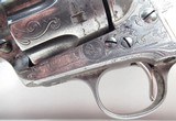 REALLY NICE COLT SINGLE ACTION ARMY 45 FACTORY ENGRAVED REVOLVER from COLLECTING TEXAS – SHIPPED 1911 – PEARL GRIPS - 6 of 18