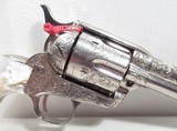 OUTSTANDING FACTORY ENGRAVED LETTERED TEXAS SHIPPED COLT SINGLE ACTION ARMY 45 REVOLVER from COLLECTING TEXAS - 3 of 19