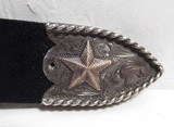 SUNSET TRAILS RANGER BUCKLE SET Sold by CURIOUS GEORGE of ASPEN, COLORADO from COLLECTING TEXAS – 3-PIECE SET in STERLING SILVER and 10K GOLD - 5 of 12
