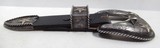 SUNSET TRAILS RANGER BUCKLE SET Sold by CURIOUS GEORGE of ASPEN, COLORADO from COLLECTING TEXAS – 3-PIECE SET in STERLING SILVER and 10K GOLD - 7 of 12