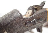 RARE REMINGTON 1866 ROLLING BLOCK IVORY STOCKED and ENGRAVED ANTIQUE PISTOL from COLLECTING TEXAS - 5 of 23