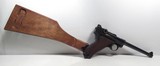 VERY RARE DWM LUGER NAVY MODEL 1914 from COLLECTING TEXAS – 100% CORRECT – 1917 DATED – SHOULDER STOCK and HOLSTER - 1 of 25