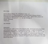 RARE SMITH & WESSON MODEL 3 AMERICAN FIRST MODEL U. S. GOVERNMENT CONTRACT – OIL HOLE VARIATION from COLLECTING TEXAS - 22 of 22