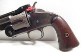 VERY HIGH CONDITION ANTIQUE SMITH & WESSON FIRST MODEL AMERICAN (MODEL No. THREE 1ST MODEL SINGLE ACTION) from COLLECTING TEXAS - 2 of 16