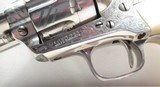 GREAT TEXAS SHIPPED COLT S.A.A. 45 REVOLVER from COLLECTING TEXAS – WOLF & KLAR ENGRAVED – CARVED PEARL GRIPS – MADE 1924 - 6 of 18