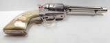 GREAT TEXAS SHIPPED COLT S.A.A. 45 REVOLVER from COLLECTING TEXAS – WOLF & KLAR ENGRAVED – CARVED PEARL GRIPS – MADE 1924 - 13 of 18