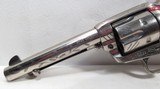 GREAT TEXAS SHIPPED COLT S.A.A. 45 REVOLVER from COLLECTING TEXAS – WOLF & KLAR ENGRAVED – CARVED PEARL GRIPS – MADE 1924 - 7 of 18