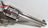 GREAT TEXAS SHIPPED COLT S.A.A. 45 REVOLVER from COLLECTING TEXAS – WOLF & KLAR ENGRAVED – CARVED PEARL GRIPS – MADE 1924 - 3 of 18