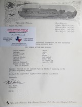 FINE TEXAS SHIPPED COLT S.A.A. 45 REVOLVER from COLLECTING TEXAS – SHIPPED 1922 – WOLF & KLAR ENGRAVED - 18 of 18