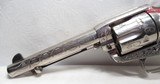 FINE TEXAS SHIPPED COLT S.A.A. 45 REVOLVER from COLLECTING TEXAS – SHIPPED 1922 – WOLF & KLAR ENGRAVED - 7 of 18
