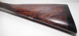 MORTIMER BEST BOXLOCK DOUBLE BARREL 12 GAUGE SHOTGUN from COLLECTING TEXAS – MADE 1896 – ORIGINAL OAK and LEATHER CASE - 17 of 25