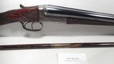 MORTIMER BEST BOXLOCK DOUBLE BARREL 12 GAUGE SHOTGUN from COLLECTING TEXAS – MADE 1896 – ORIGINAL OAK and LEATHER CASE - 6 of 25