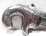 VERY FINE MOORES PATENT FIREARMS CO. DERINGER No. 1 from COLLECTING TEXAS – NATIONAL ARMS CO., BROOKLYN, NY. 1865-1870 - 2 of 13