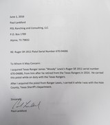 DOCUMENTED TEXAS RANGER’S RUGER SR1911 PISTOL from COLLECTING TEXAS - 18 of 20
