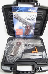 TEXAS RANGER’S SIG SAUER 1911 DOCUMENTED 45 PISTOL from COLLECTING TEXAS – NEW in ORIGINAL BOX - 1 of 25