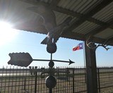 ANTIQUE COPPER FLYING EAGLE WEATHER VANE from COLLECTING TEXAS - 13 of 13