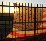 AUTHENTIC 42 STAR U.S. CAVALRY FLAG from COLLECTING TEXAS – FLOWN at FORT ROBINSON, NEBRASKA – CIRCA 1890 - 3 of 7