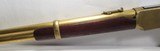 JACK CASE 101 RANCH GOLD PLATED WINCHESTER 1873 SADDLE RING CARBINE from COLLECTING TEXAS – COMES with VINTAGE POCKET WATCH - 9 of 24