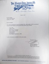 RARE ANTIQUE MARLIN MODEL 1895 DELUXE in 45/90 CALIBER from COLLECTING TEXAS – MADE 1896 – FACTORY LETTER - 22 of 22