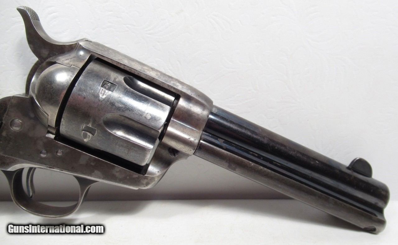 HIGH CONDITION COLT S.A.A. 44-40 REVOLVER from COLLECTING