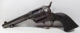 REALLY NICE ANTIQUE COLT S.A.A. 44-40 ETCH PANEL REVOLVER from COLLECTING TEXAS – SHIPPED 1888 to HARTLEY & GRAHAM - 5 of 19