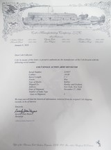 REALLY NICE ANTIQUE COLT S.A.A. 44-40 ETCH PANEL REVOLVER from COLLECTING TEXAS – SHIPPED 1888 to HARTLEY & GRAHAM - 19 of 19