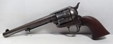VERY SCARCE and DESIRABLE U.S. JOHNSON SUB – INSPECTED COLT CAVALRY MODEL SINGLE ACTION ARMY REVOLVER from COLLECTING TEXAS - 1 of 25