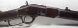 RARE ANTIQUE MODEL 1873 WINCHESTER .44 SHORT RIFLE from COLLECTING TEXAS – 16” BARREL with LETTER – SHIPPED 1887 - 3 of 22