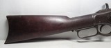 RARE ANTIQUE MODEL 1873 WINCHESTER .44 SHORT RIFLE from COLLECTING TEXAS – 16” BARREL with LETTER – SHIPPED 1887 - 2 of 22
