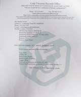 RARE ANTIQUE MODEL 1873 WINCHESTER .44 SHORT RIFLE from COLLECTING TEXAS – 16” BARREL with LETTER – SHIPPED 1887 - 22 of 22