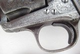 FACTORY ENGRAVED COLT BISLEY MODEL S.A.A. REVOLVER from COLLECTING TEXAS – SHIPPED to BEAUMONT, TEXAS in 1906 - 3 of 21